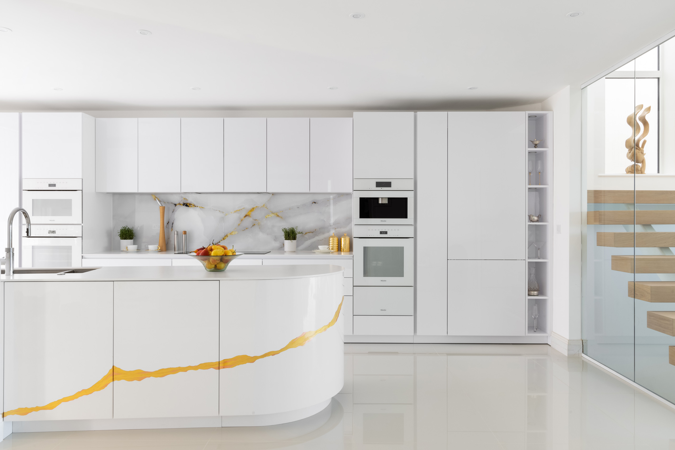 White Gold kitchen | The Myers Touch