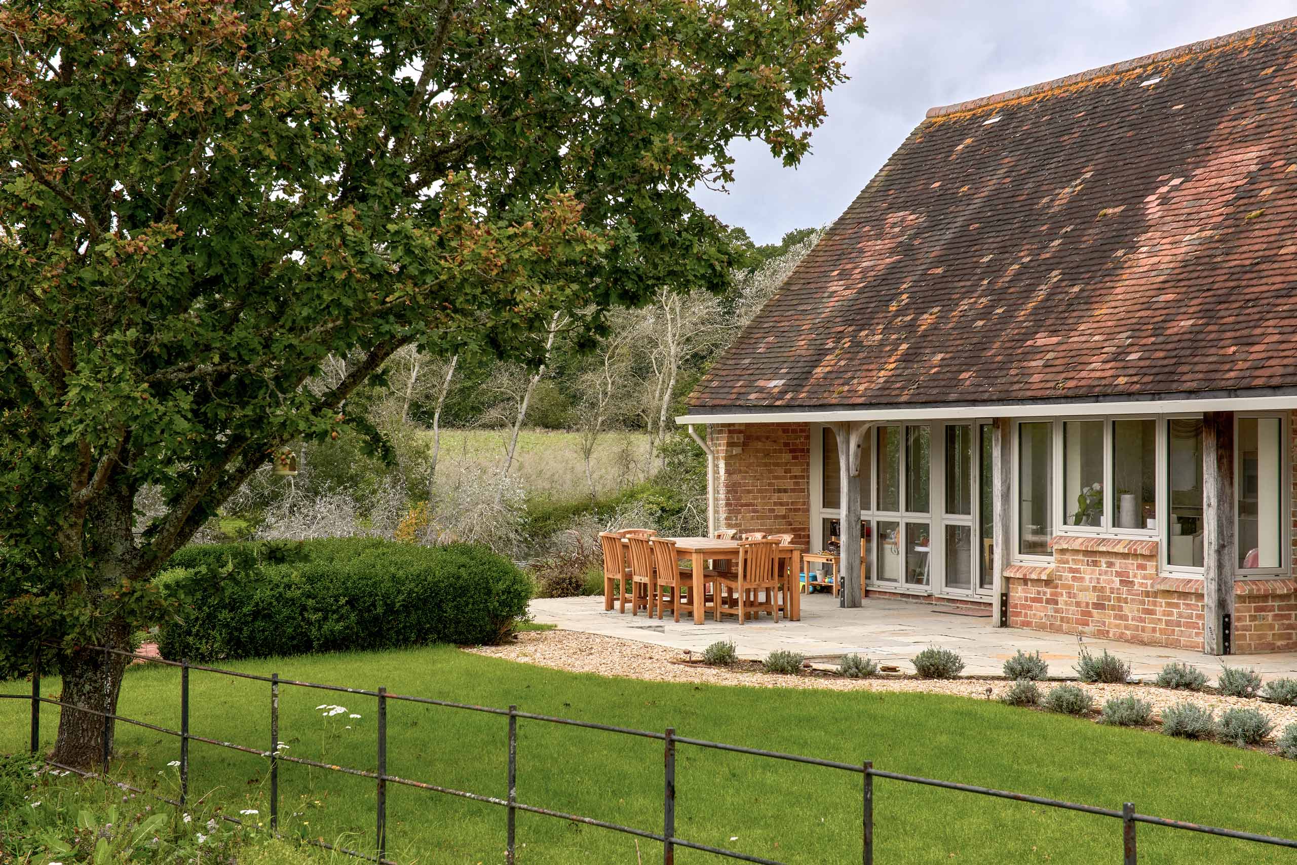 New Forest Barn Conversion Outside | The Myers Touch