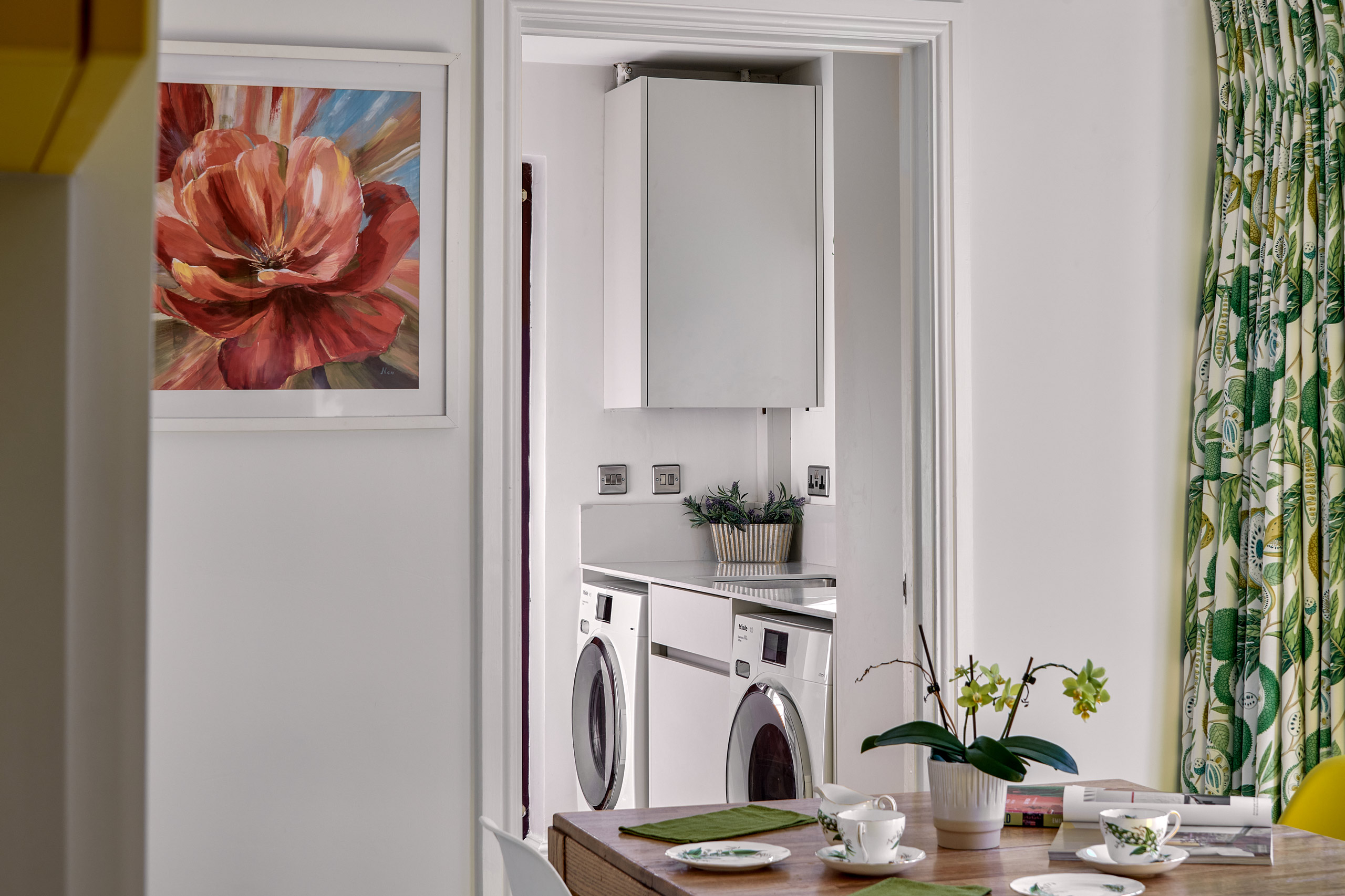 Clean and colourful Utility Room | The Myers Touch