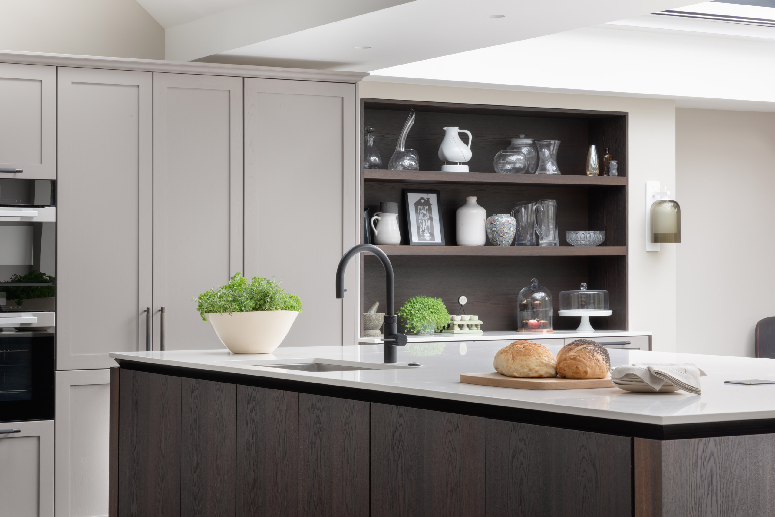 Black Flex Round Quooker Tap | The Myers Touch
