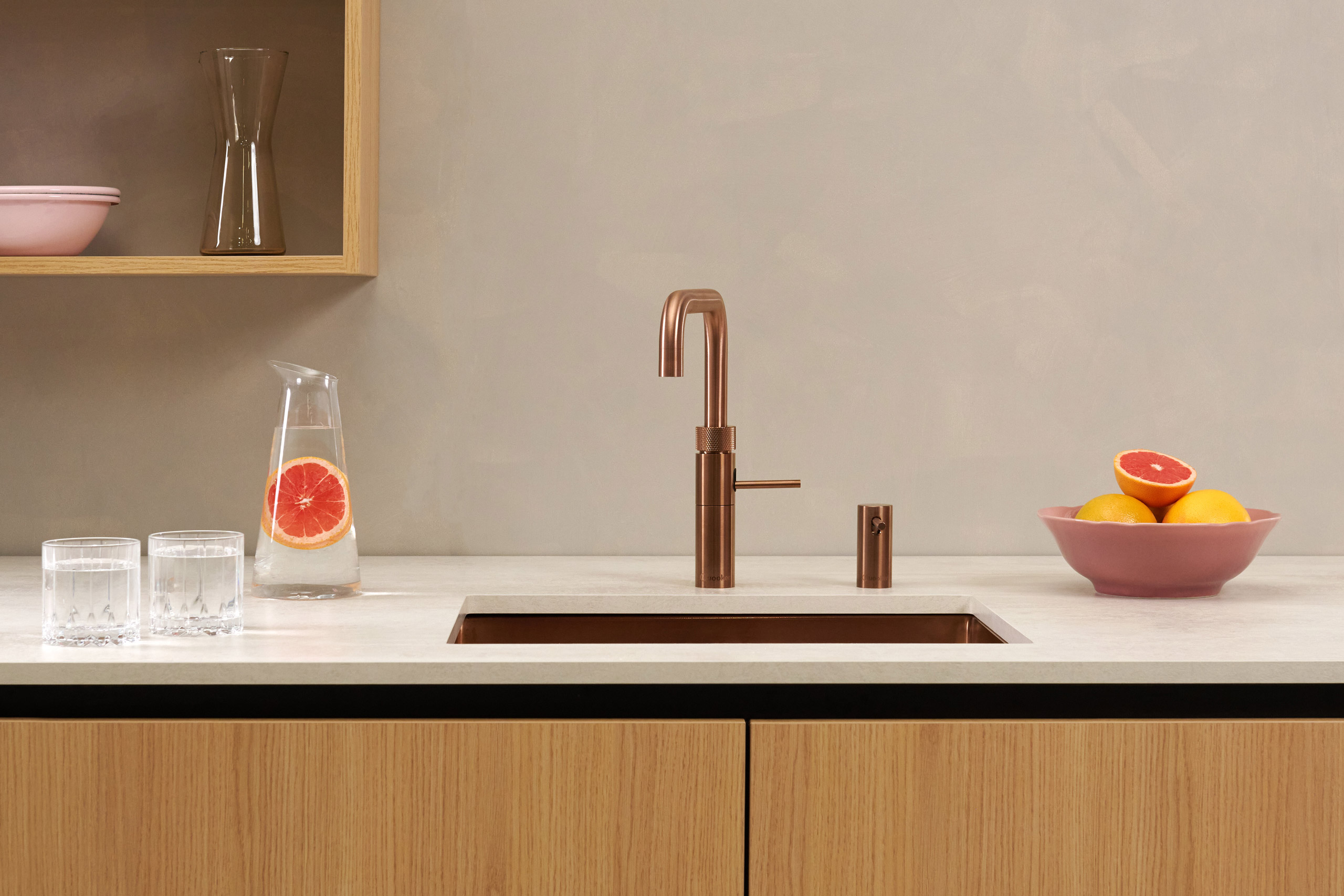 Rose Copper Quooker Tap | The Myers Touch